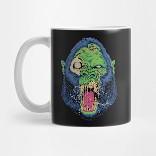 Awesome Zombie Gorilla Head Mug